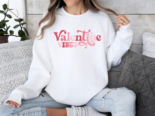 Valentine Vibes Crewneck Sweatshirt
