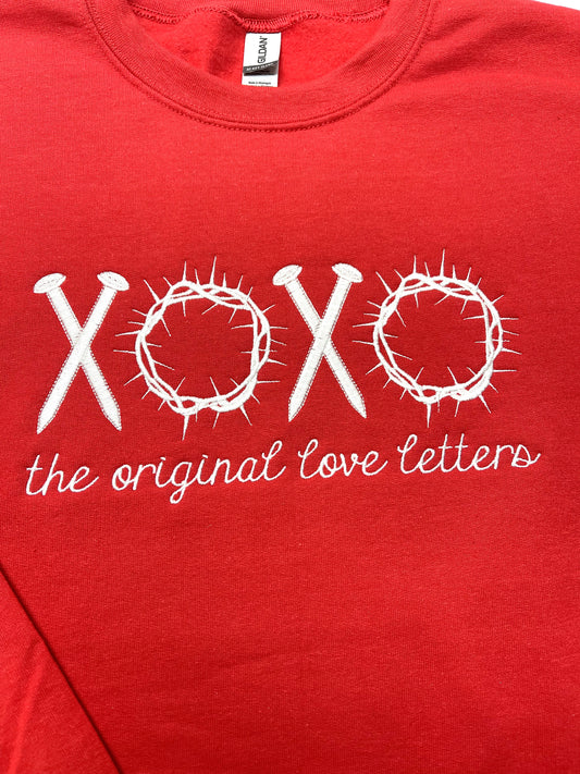 The Original Love Letters Crewneck Sweatshirt